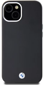 BMW Signature Wrapped Metal MagSafe Case for iPhone 14/15/13 - Black