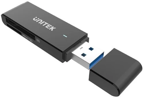 UNITEK Y-9327A card reader USB 3.2 Gen 1 (3.1 Gen 1) Type-A Black