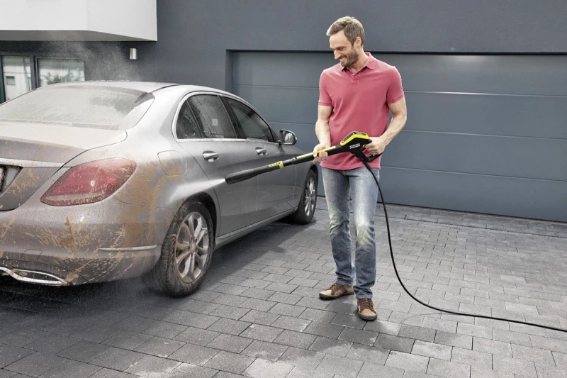Kärcher K 7 SMART CONTROL pressure washer Upright Electric 600 l/h Black, Yellow
