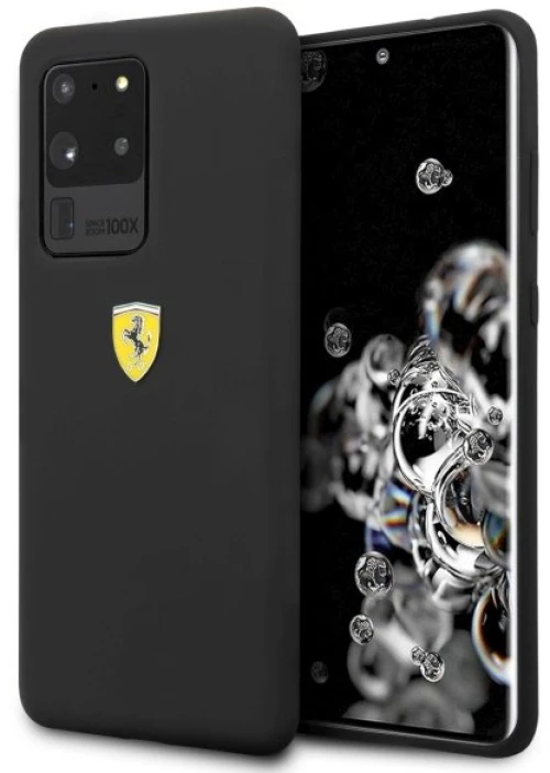 Ferrari Hardcase FESSIHCS69BK S20 Ultra G988 black Silicone