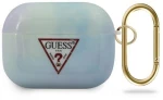Guess GUACAPTPUMCGC02 AirPods Pro cover blue / blue Tie & Dye Collection