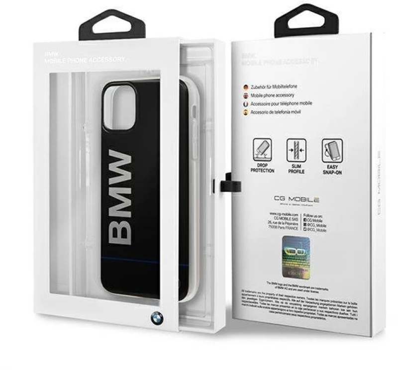 Case BMW BMHCN65PCUBBK iPhone 11 Pro Max 11 6,5 black / black hardcase Signature Printed Logo