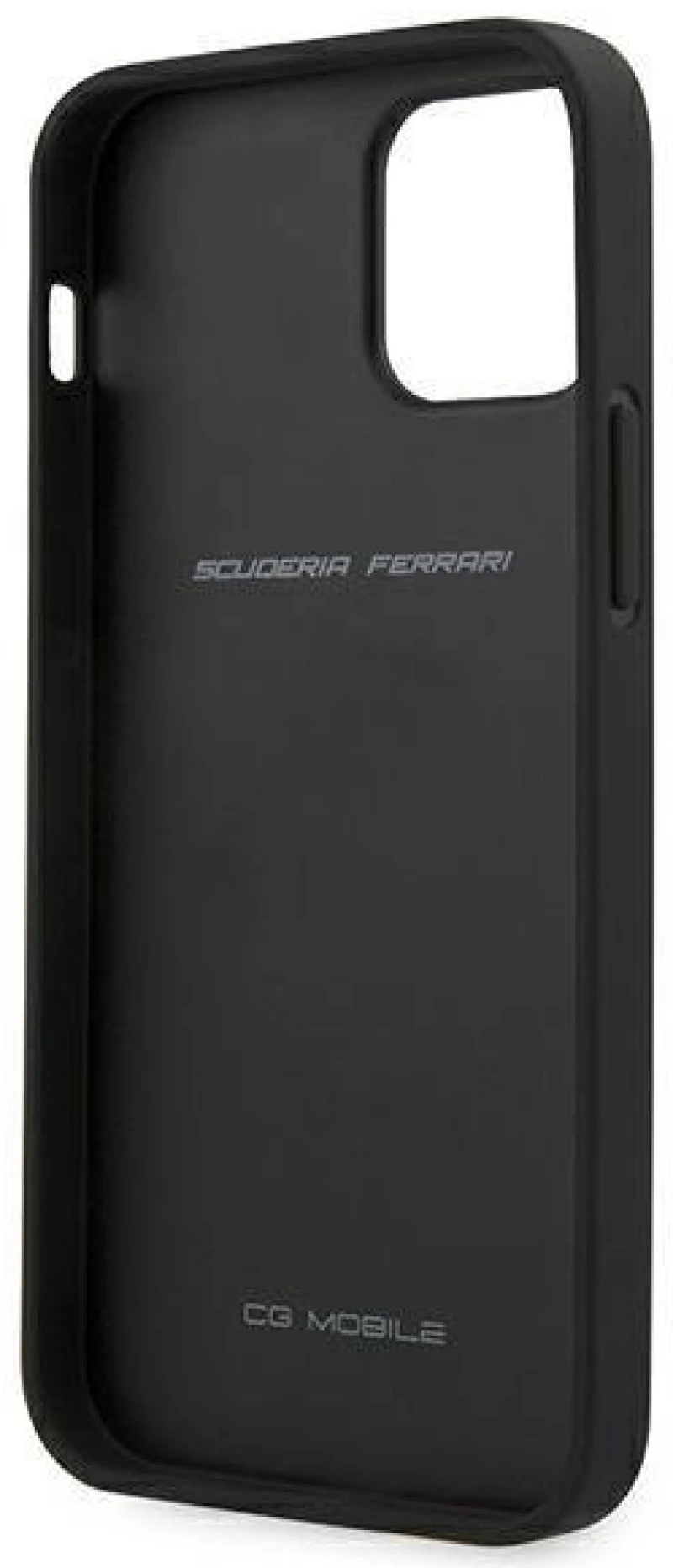 Ferrari FESPEHCP12LBK iPhone 12 Pro Max 6,7" black hardcase On Track Perforated