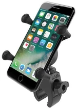 RAM Mounts X-Grip Phone Mount with Low Profile Tough-Claw Base