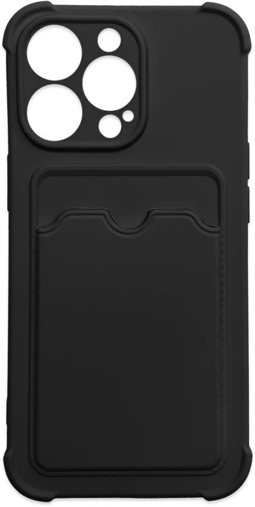Card Armor Case cover for iPhone 13 mini card wallet Air Bag armored housing black