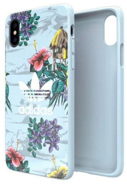 Adidas OR SnapCase Floral iPhone X / Xs 32139 gray / gray CJ8322