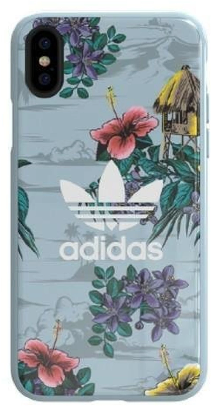 Adidas OR SnapCase Floral iPhone X / Xs 32139 gray / gray CJ8322