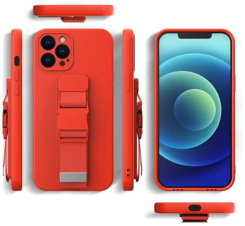 Rope Case Silicone Lanyard Cover Purse Lanyard Strap For Samsung Galaxy S22 Pink