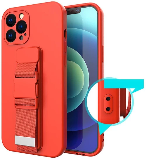 Rope Case Silicone Lanyard Cover Purse Lanyard Strap For Samsung Galaxy S22 Pink