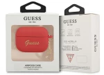 Guess GUAPLSCHSR AirPods Pro cover red / red Silicone Charm Heart Collection