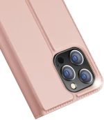 Dux Ducis Skin Pro holster cover flip cover for iPhone 14 Pro pink