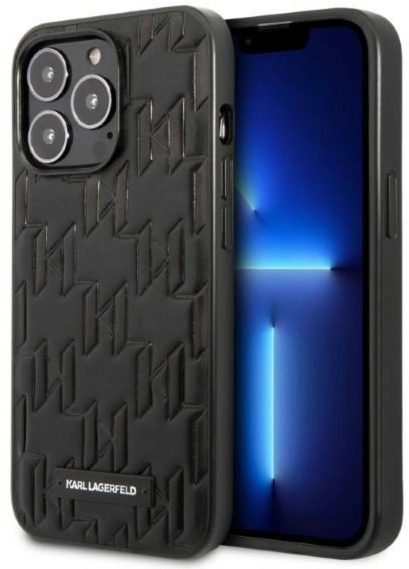 Karl Lagerfeld KLHCP13XMNMP1K iPhone 13 Pro Max 6,7" hardcase czarny/black Monogram Plaque