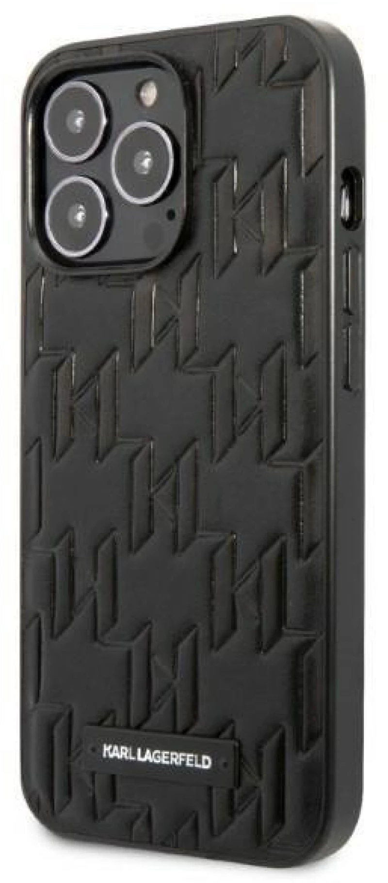 Karl Lagerfeld KLHCP13XMNMP1K iPhone 13 Pro Max 6,7" hardcase czarny/black Monogram Plaque