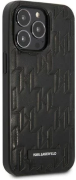 Karl Lagerfeld KLHCP13XMNMP1K iPhone 13 Pro Max 6,7" hardcase czarny/black Monogram Plaque
