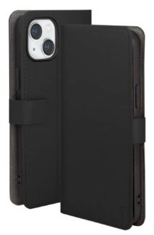 UNIQ etui book Journa iPhone 14 6,1" czarny/midnight black