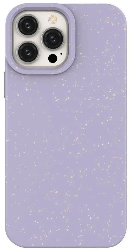 Eco Case case for iPhone 14 Plus silicone degradable cover purple