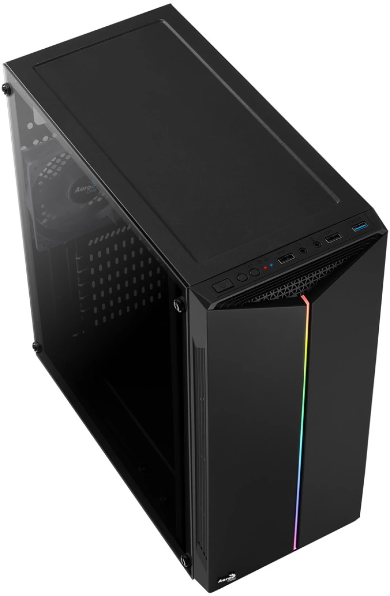 Aerocool Split Midi Tower Black