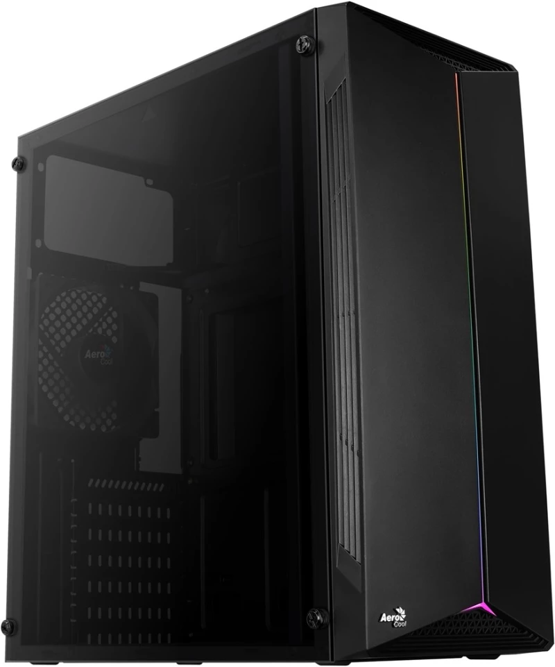 Aerocool Split Midi Tower Black