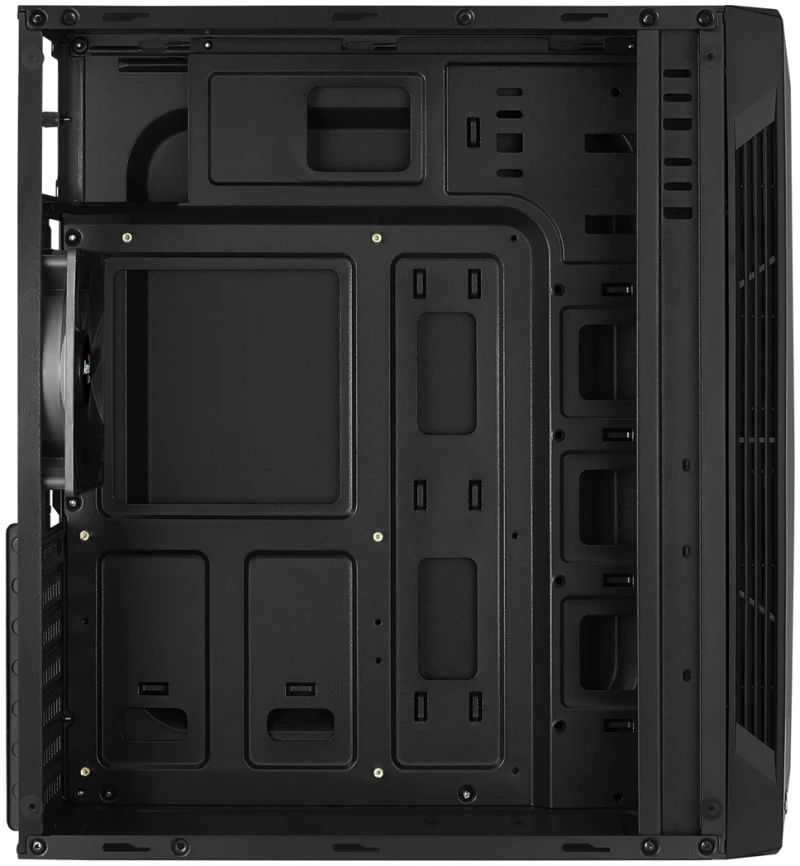 Aerocool Split Midi Tower Black