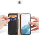 Dux Ducis Hivo case Samsung Galaxy S23+ flip case wallet stand RFID blocker black