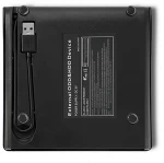 Qoltec 51857 External DVD-RW recorder |USB 3:0|Black