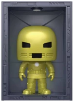 Marvel POP! Deluxe Vinyl Figure Hall of Armor Iron Man Model 1 PX Exclusive 9 cm