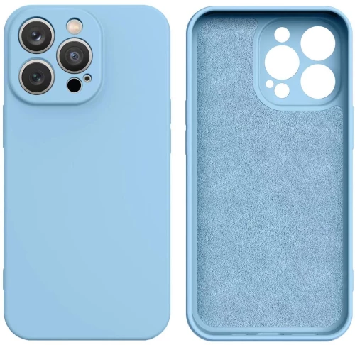 Silicone case for Samsung Galaxy A54 5G silicone cover light blue