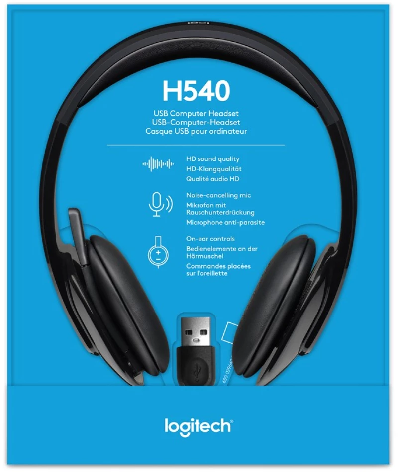 Logitech H540 USB Computer Headset