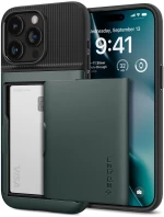 Spigen Slim Armor CS, abyss green - iPhone 15 Pro
