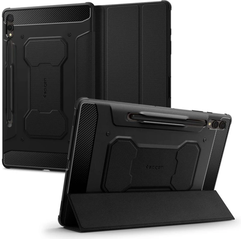 Spigen RUGGED ARMOR "PRO" GALAXY TAB S9+ PLUS 12.4 X810 / X816B BLACK