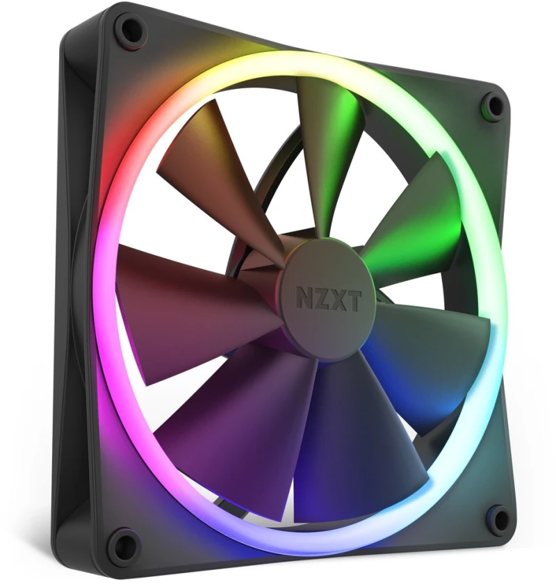 NZXT F140 RGB Computer case Fan 14 cm Black 1 pc(s)