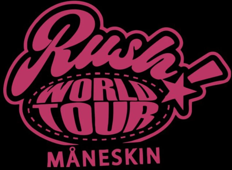 Maneskin Rush Tour φούτερ - WHITE