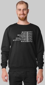 Race week φούτερ - BLACK