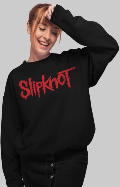 Slipknot w φούτερ - BLACK