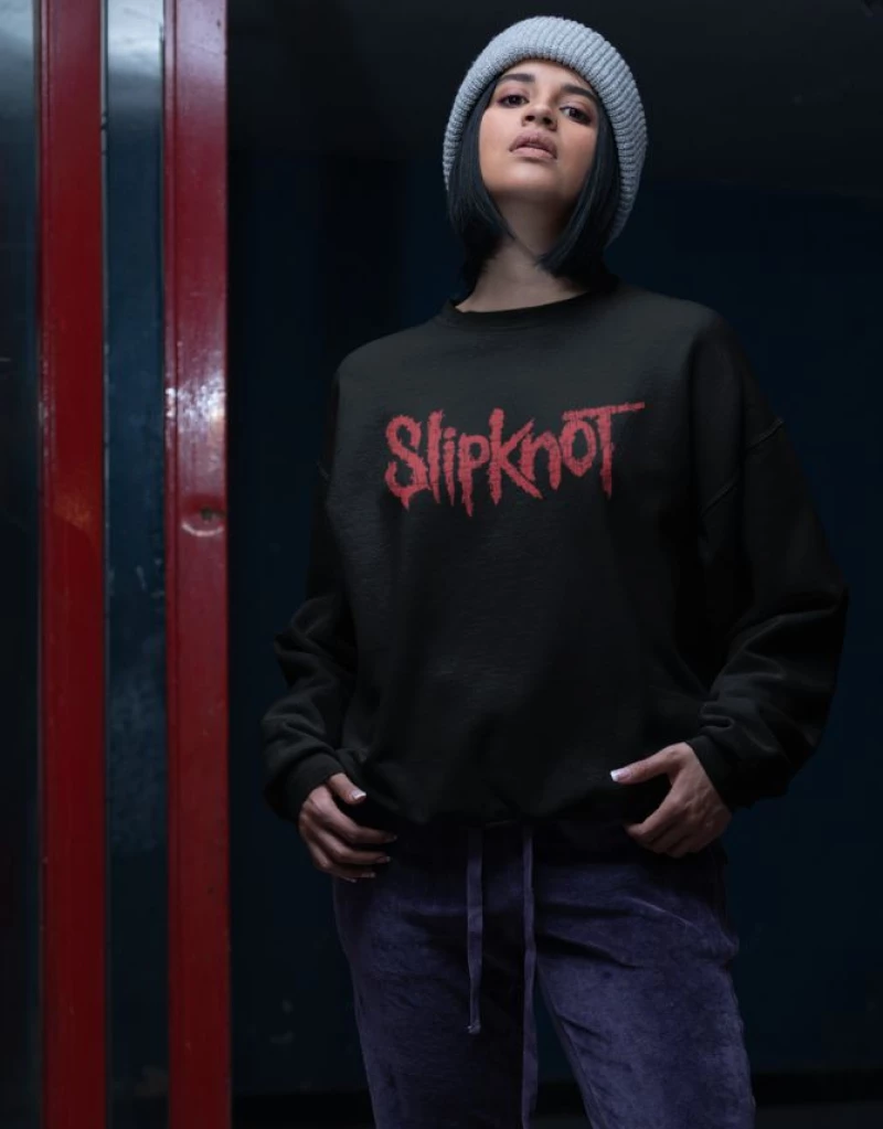 Slipknot w φούτερ - BLACK