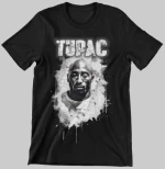 2pac kids t-shirt - BLACK