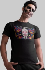 Los Muertos T-shirt - BLACK