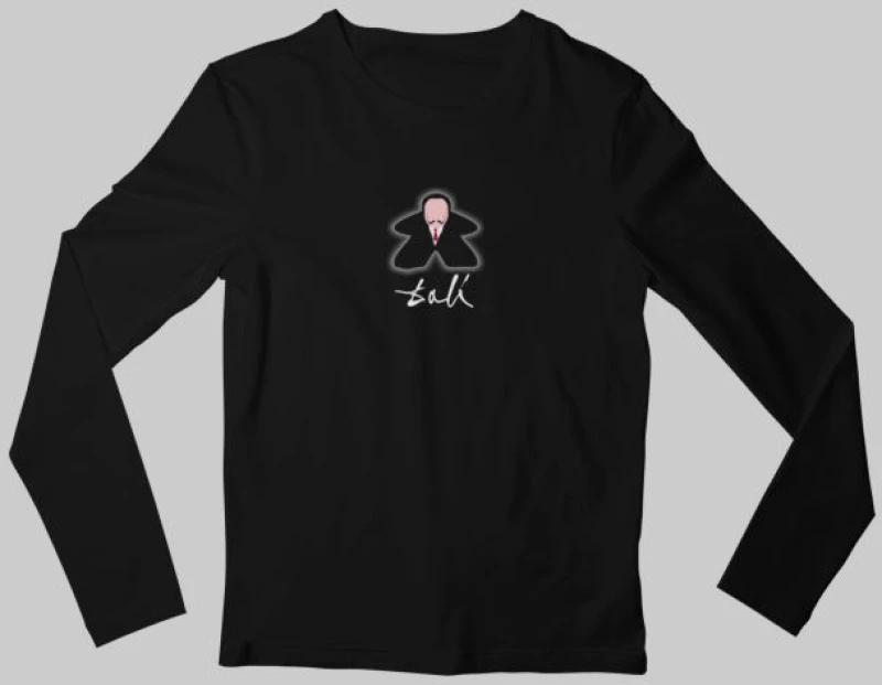 Dali Meeple μακρυμάνικο παιδικό T-Shirt - ROYAL BLUE