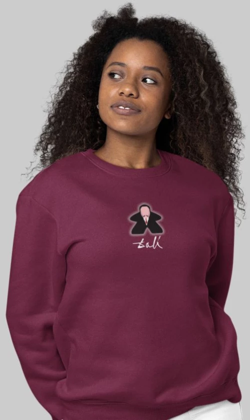 Dali Meeple w Φούτερ - BURGUNDY