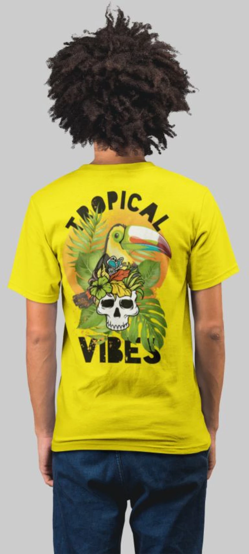 Tropical vibes t-shirt - EMERALD
