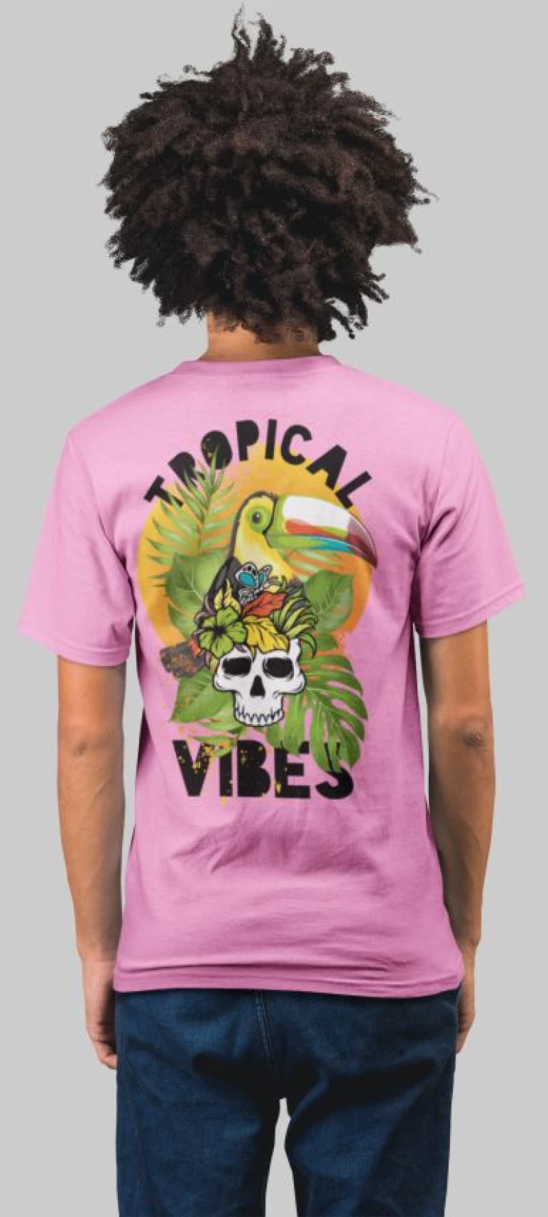 Tropical vibes t-shirt - EMERALD