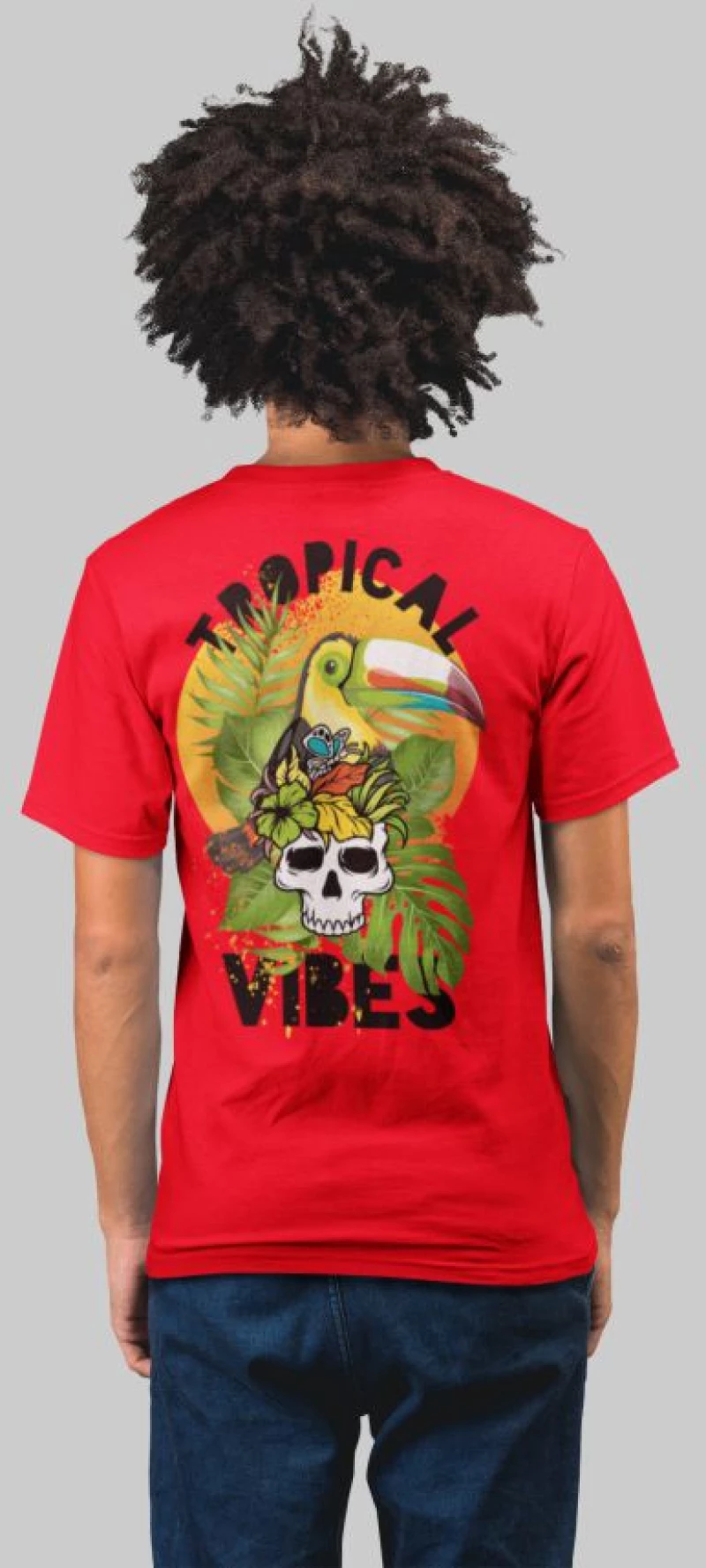 Tropical vibes t-shirt - EMERALD