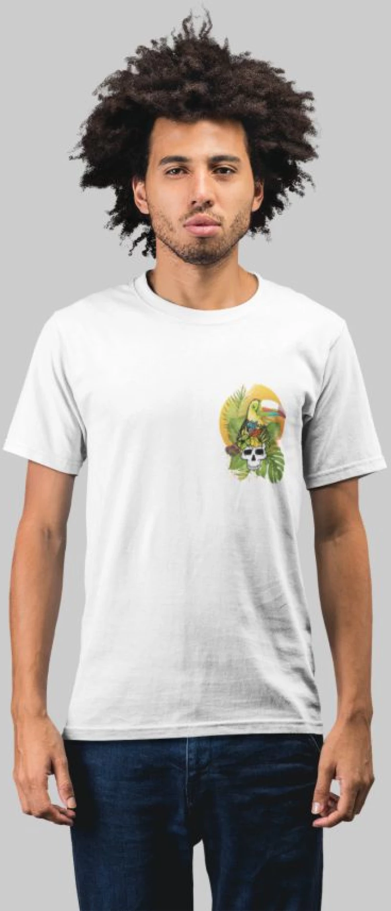 Tropical vibes t-shirt - EMERALD