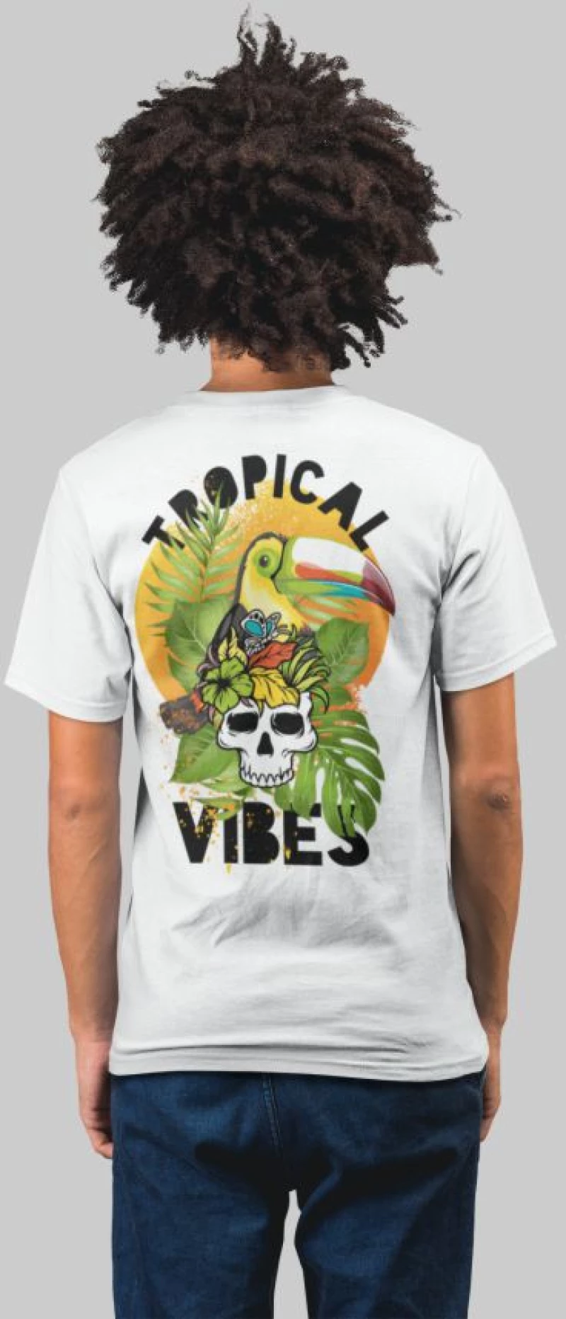 Tropical vibes t-shirt - EMERALD