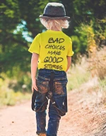 Bad Choices Παιδικό T-shirt - LEMON