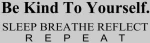 Be Kind To Yourself W Φούτερ Με Κουκούλα - BLACK