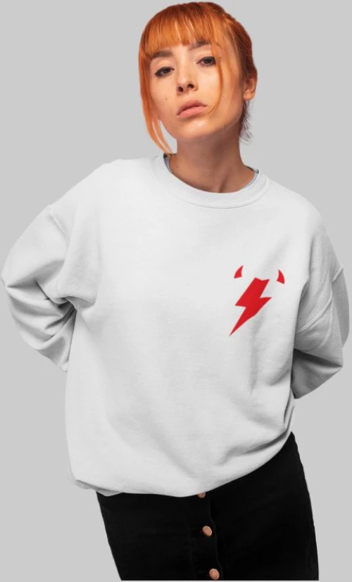 ACDC High Voltage W Φουτερ - WHITE