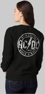 ACDC High Voltage W Φουτερ - WHITE
