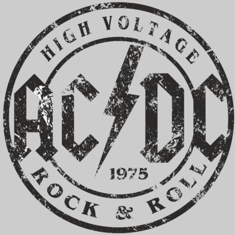 ACDC High Voltage W Φουτερ - WHITE