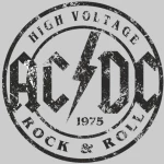 ACDC High Voltage W Φουτερ - WHITE